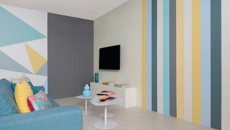 Покраска стен внутри дома